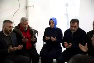 Şehit Binbaşı Yetişen'in Ailesine Taziye Ziyareti