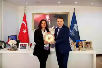 Romanya Başkonsolosu, Aydın Belediye Başkanı'nı Ziyaret Etti