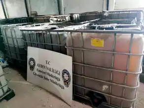 Aydın'da 2940 Litre Sahte Yağ Ele Geçirildi