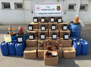 Büyük Kaçak Alkol Operasyonu: 930 Litre Alkol Ele Geçirildi