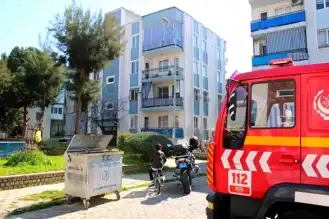 Aydın'da Yaşlı Kadın Çatıdan İndirildi