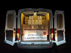 Aydın'da Büyük Miktarda Etil Alkol Ele Geçirildi