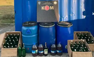 Aydın'da Sahte Alkol Baskını: 3 Gözaltı