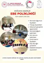Aydın'da Gebe Kadınlara Özel Ebe Polikliniği
