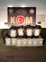 Aydın'da 415 Litre Kaçak Etanol Ele Geçirildi