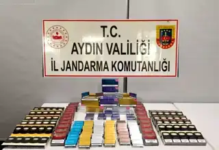 Aydın'da 1 Milyon TL Değerinde Kaçak Sigara Yakalandı