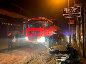 Aydın Efeler'de Oto Tamircisi Yandı!