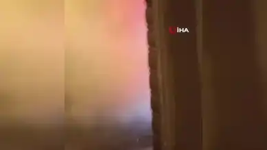 Park Halindeki Araç Alev Alev Yandı!