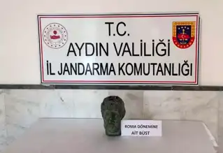 Aydın'da Tarihi Büst Operasyonu: 2 Gözaltı