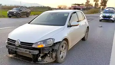Aydın'da Çiftlikköy'de 4 Yaralı Trafik Kazası
