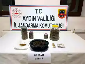 Aydın Karacasu'da 3.7 Kilo Esrar Operasyonu