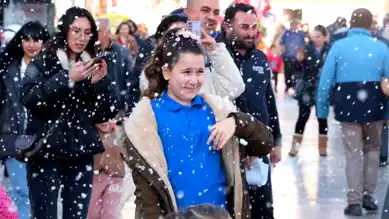 Aydın'da Yeni Yıl Kar Sürprizi!