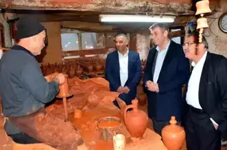 AYESOB Başkanı Karacasu Esnafını Ziyaret Etti