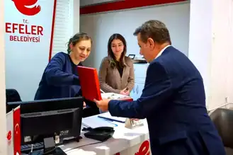 Başkan Yetişkin, Efeler Belediyesi Personelinin Yeni Yılını Kutladı