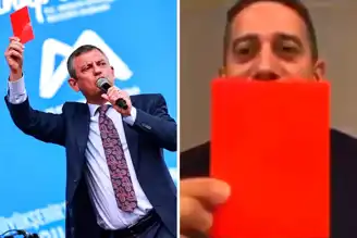 CHP'li Başarır Sanatçılara Kırmızı Kart Gösterdi