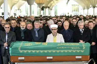 Dervişoğlu, Aydın'ın Cenaze Töreni'nde
