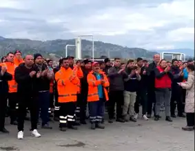 Efeler'de Temizlik İşçileri Grevi Bitti