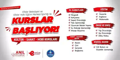 Kültür Sanat Kursları Başlıyor!