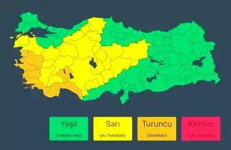 6 İle Turuncu Yağış Uyarısı!