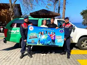 Kuşadası'nda Jandarma'dan Doğa Bilinci Etkinliği