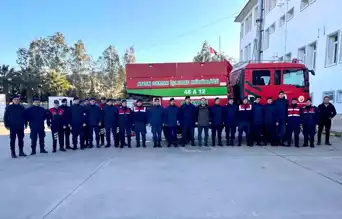 Çine Jandarması Yangınla Mücadele Eğitimi Aldı