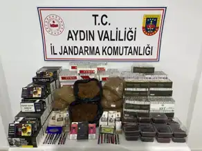 Kuşadası'nda Büyük Tütün Operasyonu