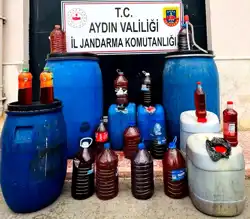 Nazilli'de Sahte Alkol Baskını: 1 Gözaltı, 335 Litre İçki Ele Geçirildi