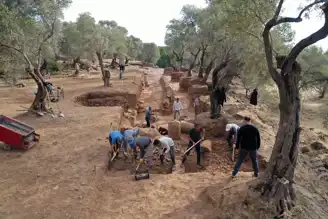 Nysa'da Tarihi İbadet Yolu Kazısı Başladı