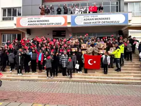 Öğrencilerden Mehmetçiğe 101 Atkı