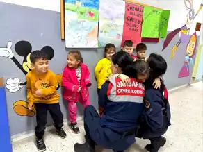 Aydın'da Öğrencilere Doğa ve Hayvan Sevgisi Eğitimi