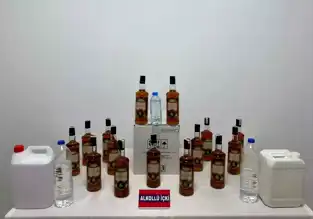 Söke'de Kaçak Alkol Baskını: 1 Gözaltı