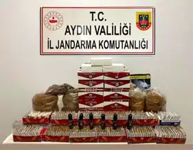 Söke'de 55 Bin Kaçak Makaron Ele Geçirildi