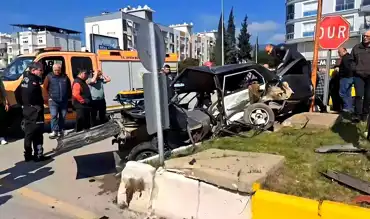 Söke'de Kazada 1 Ölü, 1 Yaralı