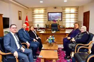 Vali Canbolat, Germencik Kaymakamı'nı Ziyaret Etti