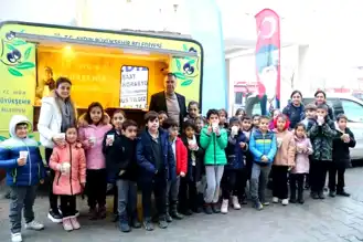 Yenipazar'da Miniklere Sıcak Çorba Sürprizi