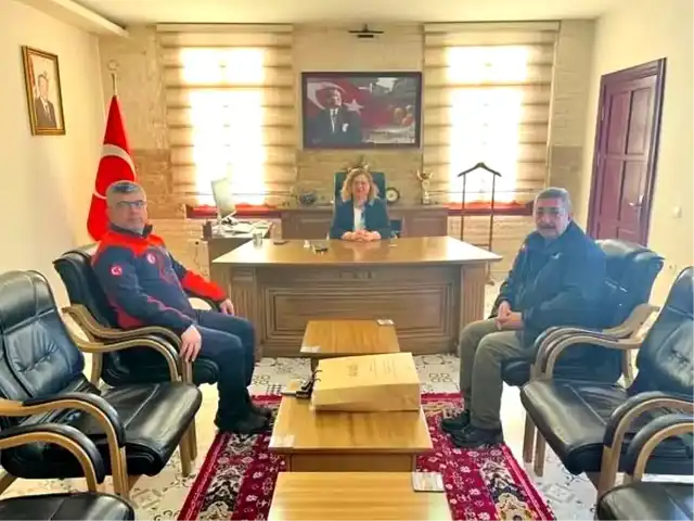 AFAD, Germencik Kaymakamı'nı Ziyaret Etti