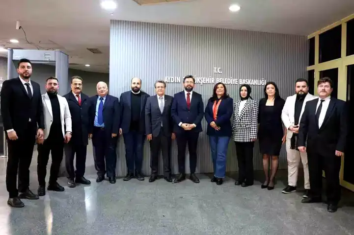Aydın Gazeteciler Cemiyeti, Başkan Çerçioğlu'nu Ziyaret Etti