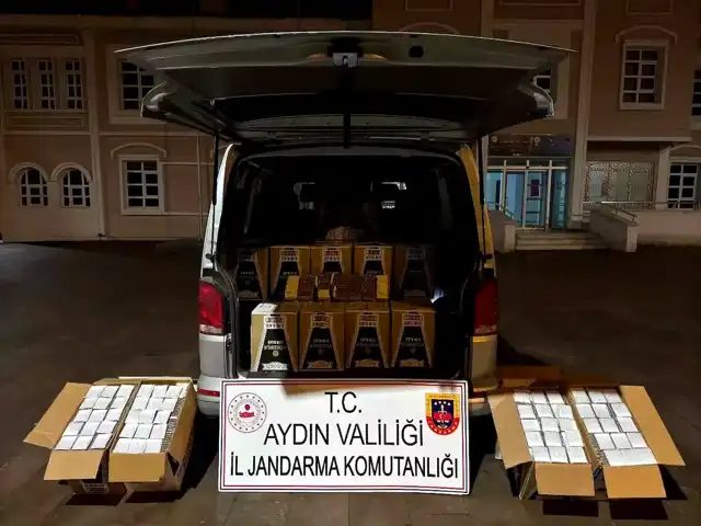 Aydın'da 1 Milyon TL'lik Kaçak Makaron Ele Geçirildi