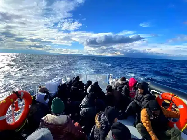 Aydın'da 146 Düzensiz Göçmen Kurtarıldı
