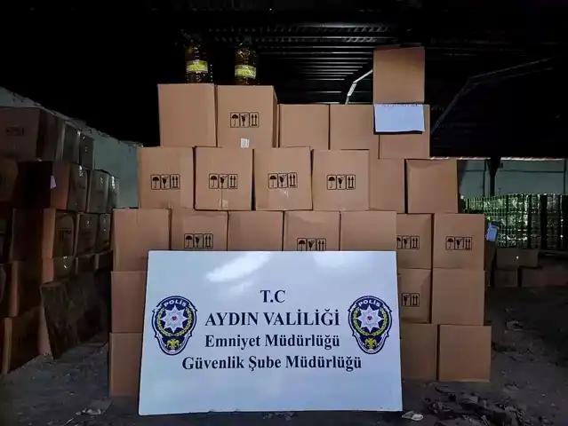 Aydın'da 2,7 Ton Tağşişli Yağ Operasyonu
