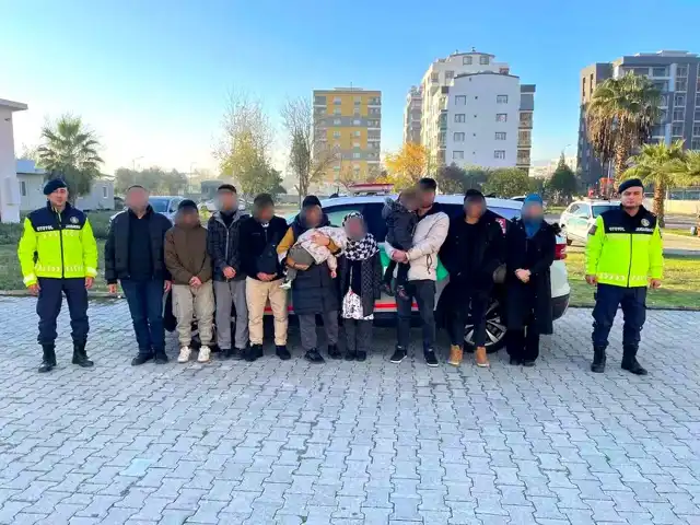 Aydın Germencik'te Düzensiz Göçmen Operasyonu