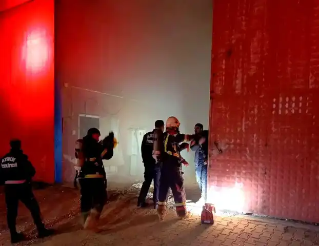Aydın Efeler'de Fabrika Yangını Sönmüştür