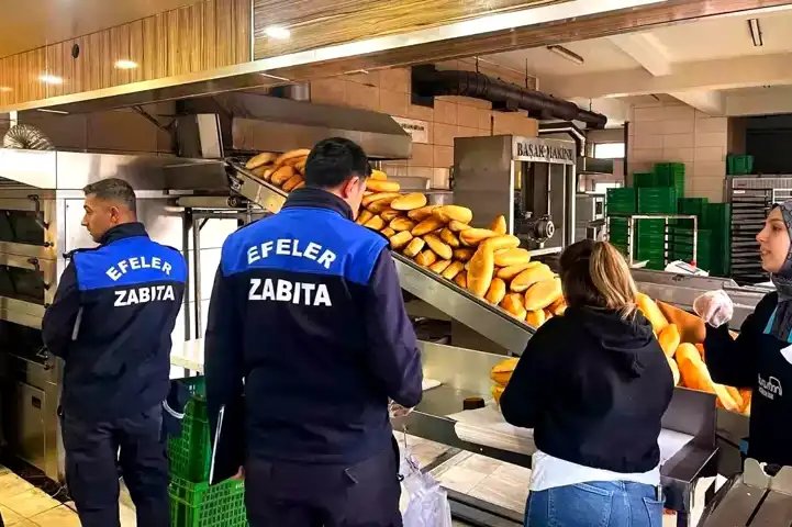 Aydın Efeler'de Fırınlarda Hijyen Denetimi