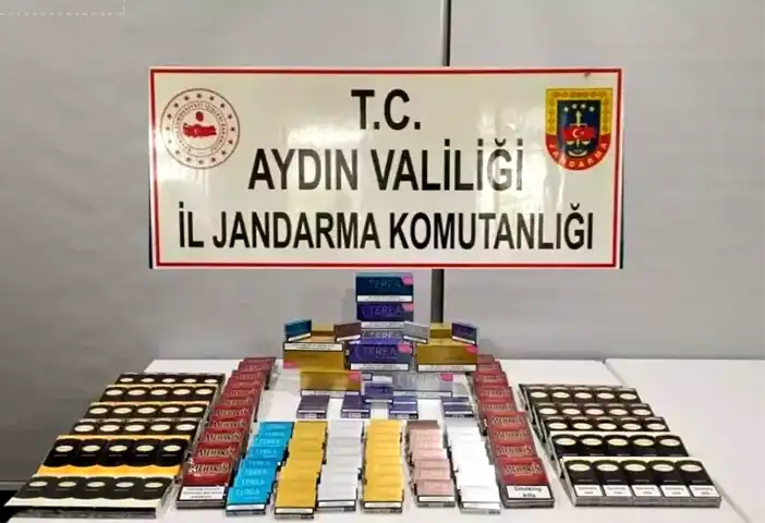 Aydın'da 1 Milyon TL Değerinde Kaçak Sigara Yakalandı