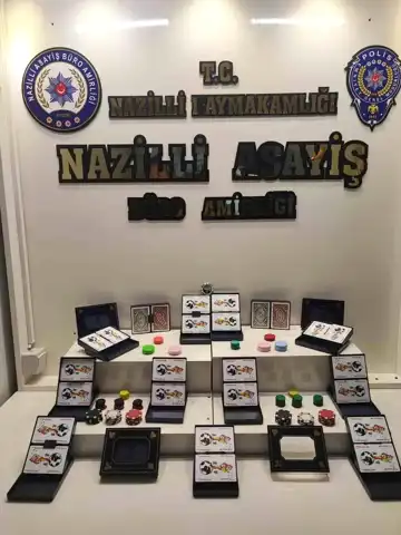 Aydın'da Geniş Kapsamlı Kumar Operasyonu