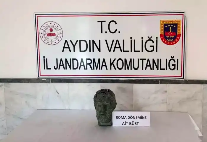 Aydın'da Tarihi Büst Operasyonu: 2 Gözaltı