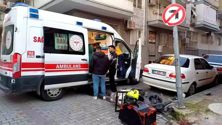 Aydın Efeler'de Motosiklet Kazası: 1 Yaralı