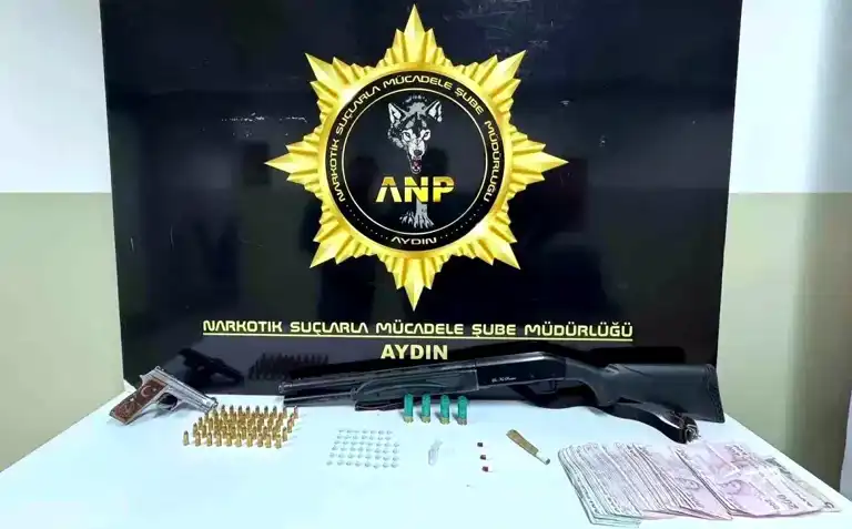 Aydın İncirliova'da Uyuşturucu Operasyonu: Silah ve Çok Miktarda Madde Ele Geçti
