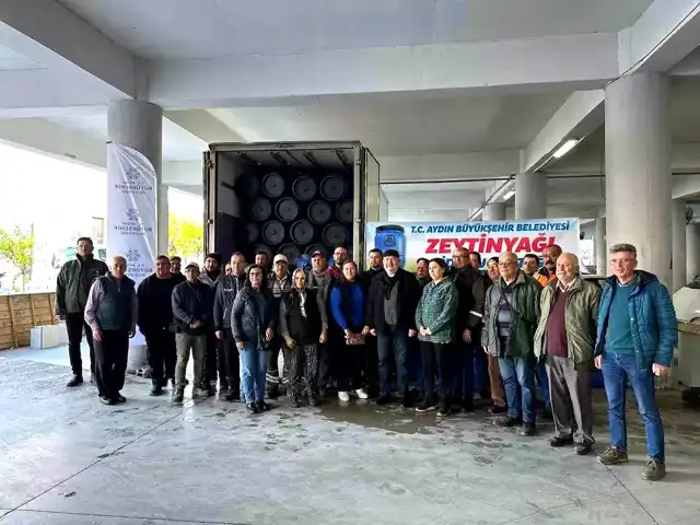 Belediye, Zeytinyağı Üreticilerine Destek Olmaya Devam Ediyor