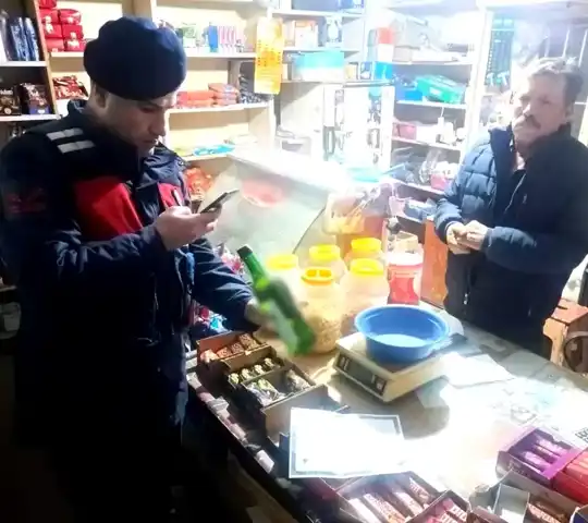 Karacasu'da Sahte Alkol Baskını!